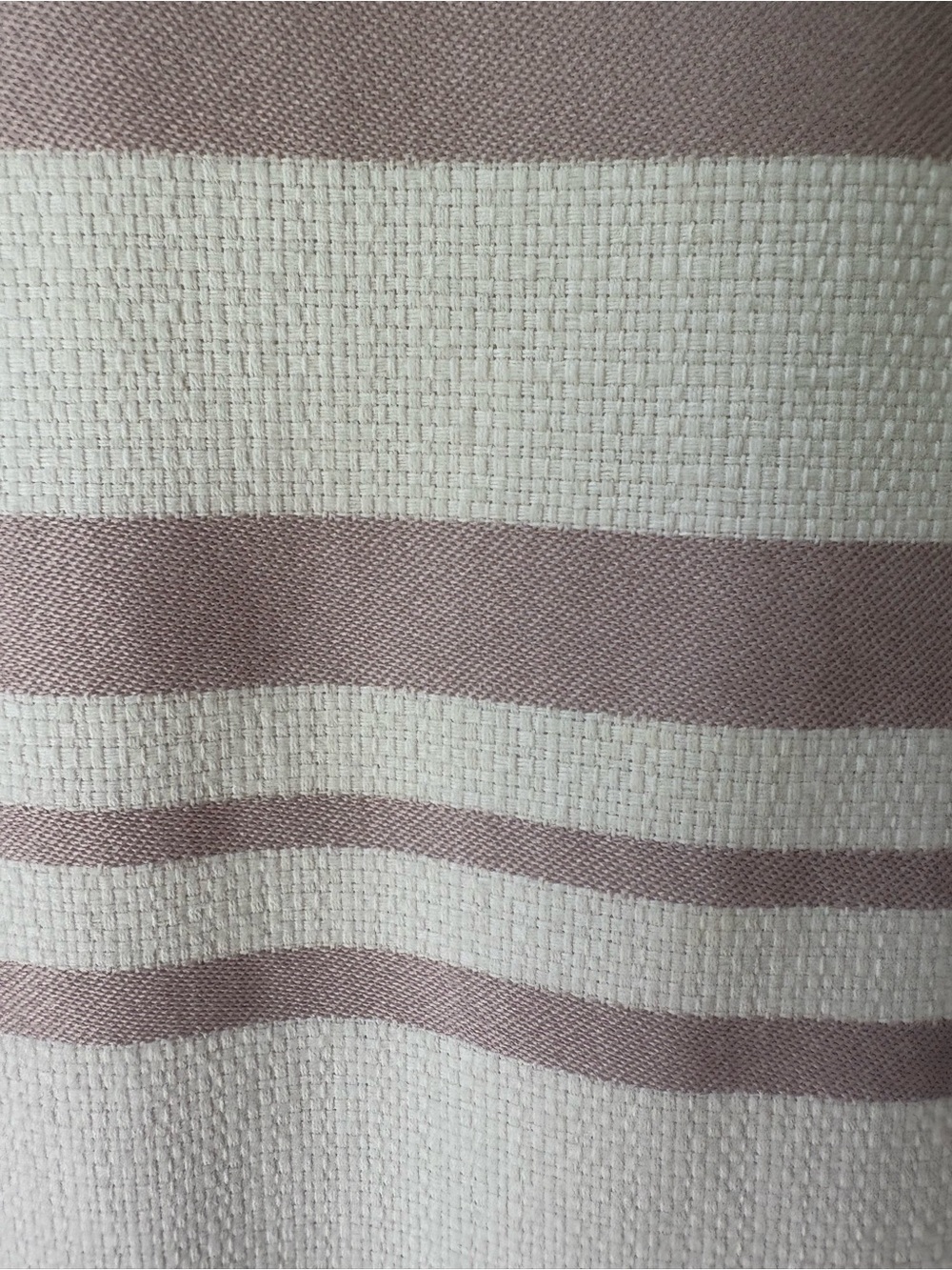 J. Crew Striped Cap-Sleeve Sheath Dress in Blush and White - Picture 3 of 7